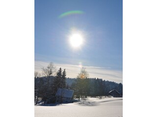 Blick vom Balkon Richtung Südwesten