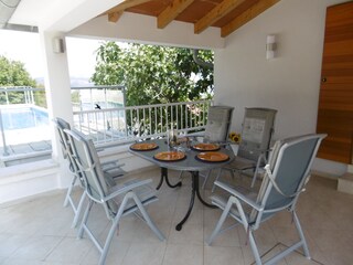 Villa Labin Buitenaudio-opname 4