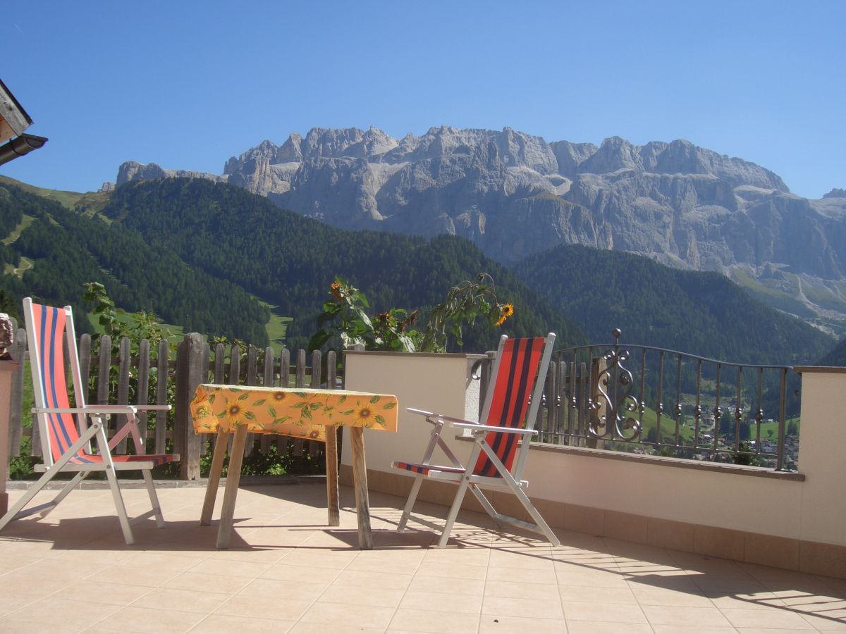 Vakantieappartement Wolkenstein in Gröden Buitenaudio-opname 1