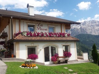 Vakantieappartement Wolkenstein in Gröden Buitenaudio-opname 3
