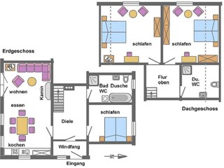 Grundriss (nicht maßtäblich)