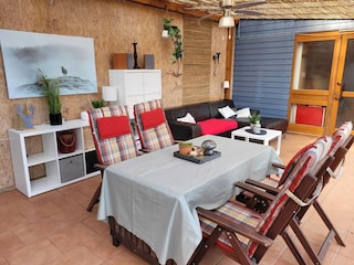 Überdachter Freisitz