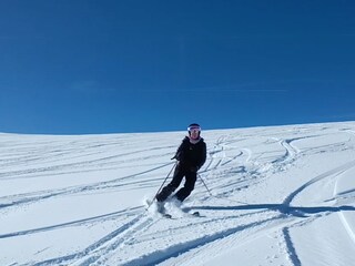 Skifahren in Jaun