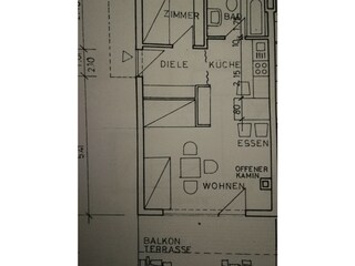 Ferienwohnung Jaun Grundriss 27