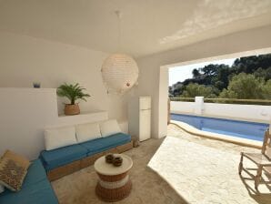 Villa im Ibiza-Stil in Moraira mit privatem Pool - Benissa & Umgebung - image1