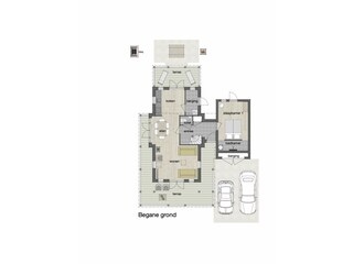 Villa Kamperland Pianta del piano 21