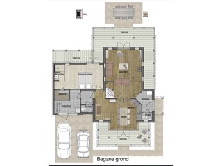 Villa Kamperland Plan d'étage 32