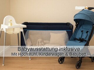 Baby essentials included