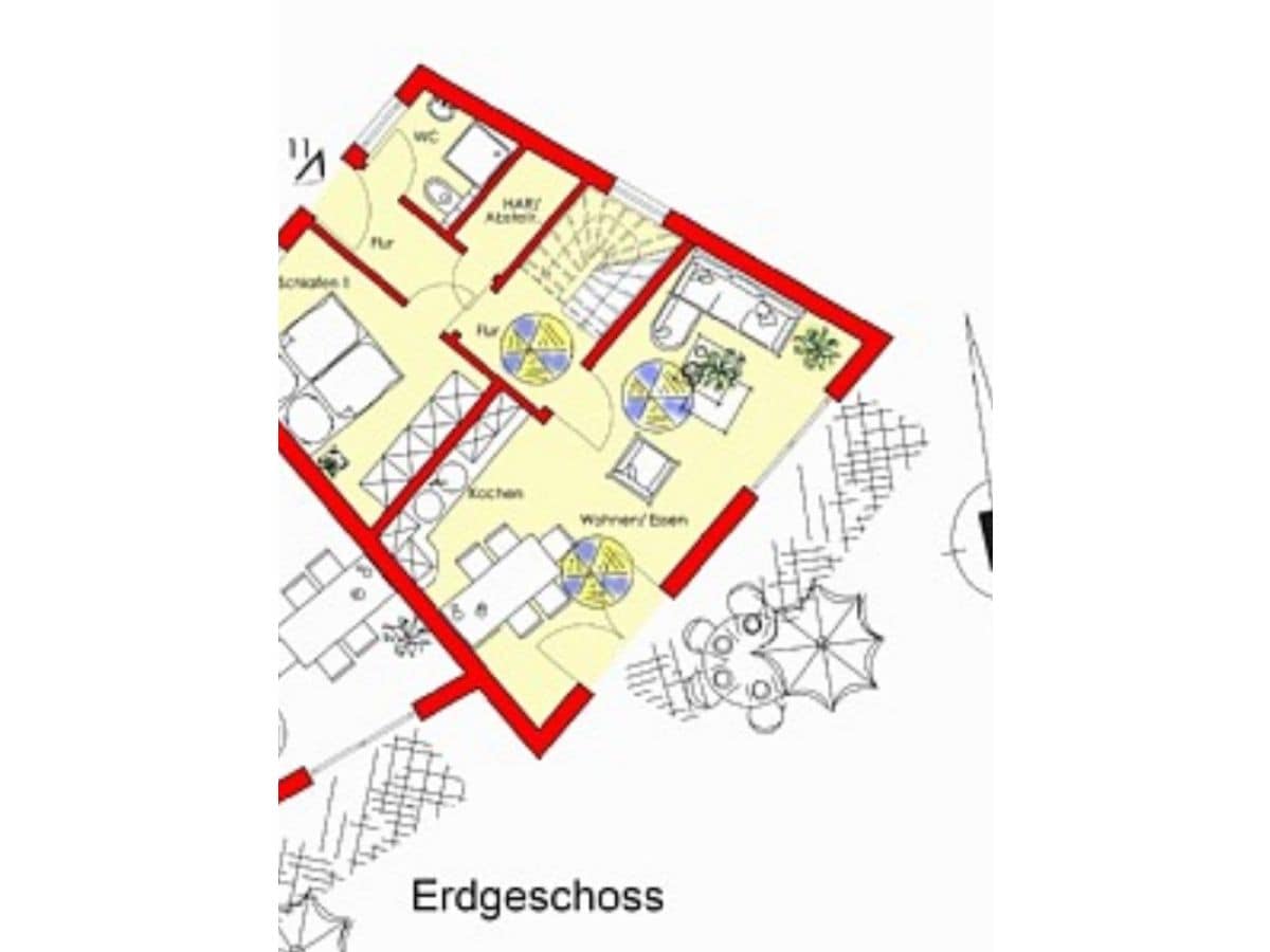 Grundriss Erdgeschoss