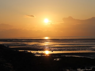 Sonnenuntergang über dem Meer