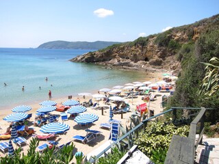 Der Strand von Lido di Capoliveri.