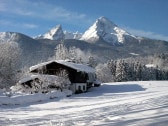 Unser Haus im Winter