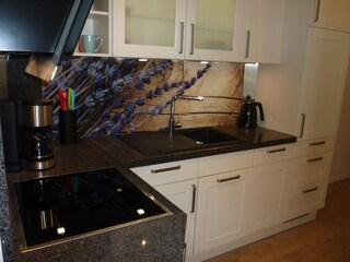 Küche. mit Induktionsherd