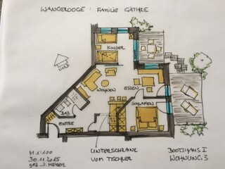 Möblierung ist abweichend