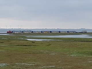 Transfer vom Hafen mit der Bahn