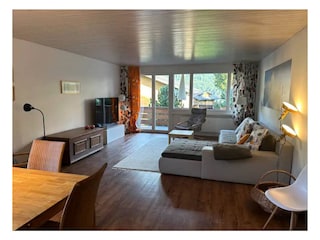 Blick ins Wohnzimmer