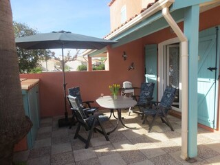 Die gemütliche Terrasse