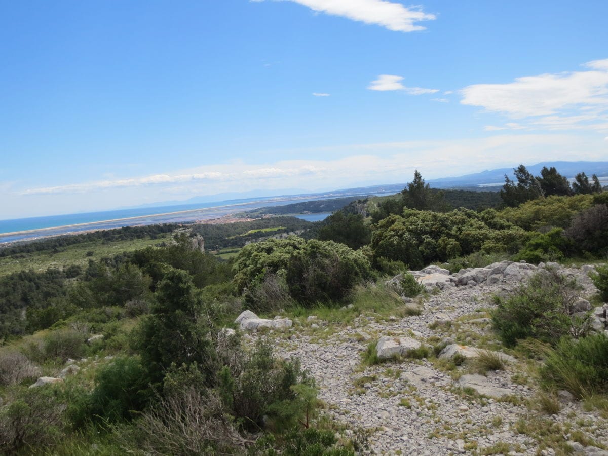 Auf dem La Clape Gebirge