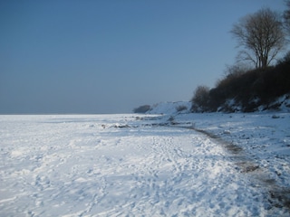 Brodtener Ufer im Winter