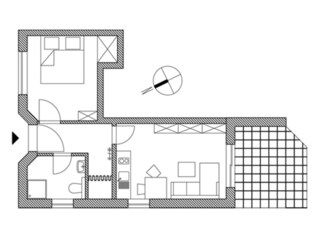 Appartamento per vacanze Zinnowitz Pianta del piano 14