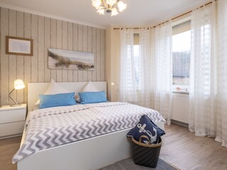 Schlafzimmer mit TV