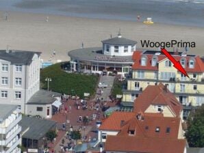 WoogePrima - avec un grand balcon à proximité immédiate de la plage