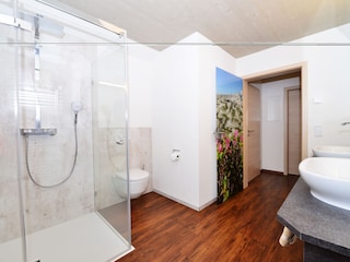 große Raindance Dusche