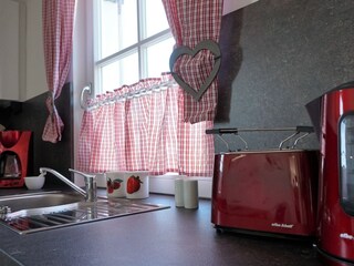 vollausgestattete Küchenutensilien