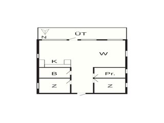 Holiday house Bork Havn Floor Plan 3
