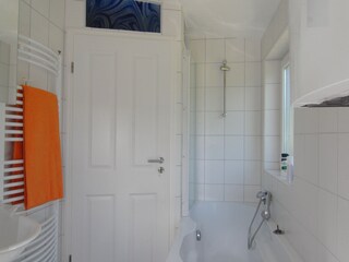 New Bathroom with Bathtub and Shower
