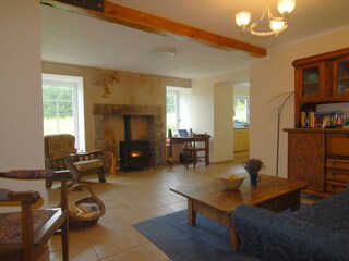 Diningroom with Coal Stove