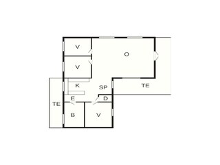 Maison de vacances Læsø Plan d'étage 41