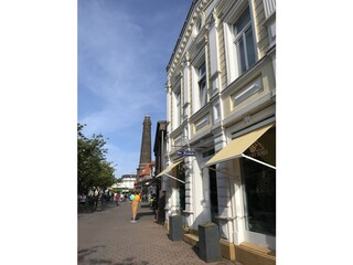 Strandstrasse mit Neuem Leuchtturm