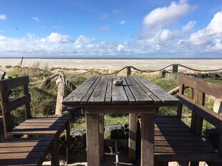 endlose Weite am Café Seeblick