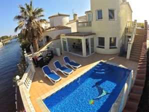 Villa Casa Lobo mit Pool und Bootsliegeplatz - Empuriabrava - image1