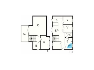 Vakantiehuis Humble Grondplan 44