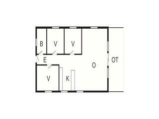 Ferienhaus Bjerge Strand Grundriss 4