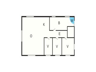 Maison de vacances Bønnerup Strand Plan d'étage 26