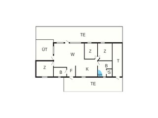 Holiday house Egense Floor Plan 5