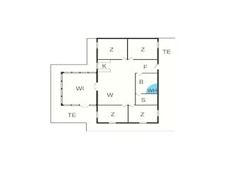 Holiday house Virksund Floor Plan 7