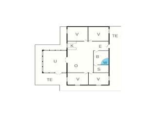 Casa per le vacanze Virksund Pianta del piano 41