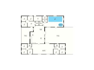 Ferienhaus Hostrup Strand Grundriss 13