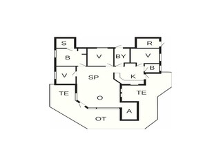 Maison de vacances Havnsø Plan d'étage 30