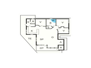 Holiday house Harboøre Floor Plan 41