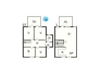 Vakantiehuis Stadlandet Grondplan 34