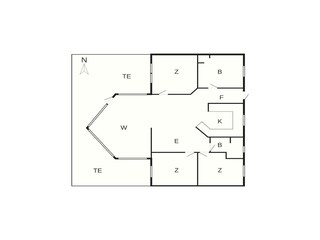 Maison de vacances Gedesby Plan d'étage 21