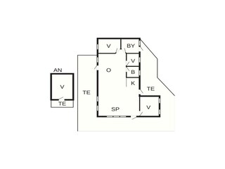 Maison de vacances Humlum Plan d'étage 7