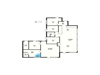Ferienhaus Hals Grundriss 31