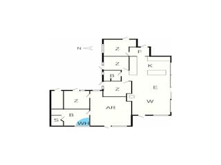 Vakantiehuis Hals Grondplan 8