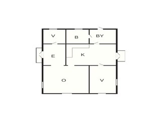 Vakantiehuis Lönashult Grondplan 22